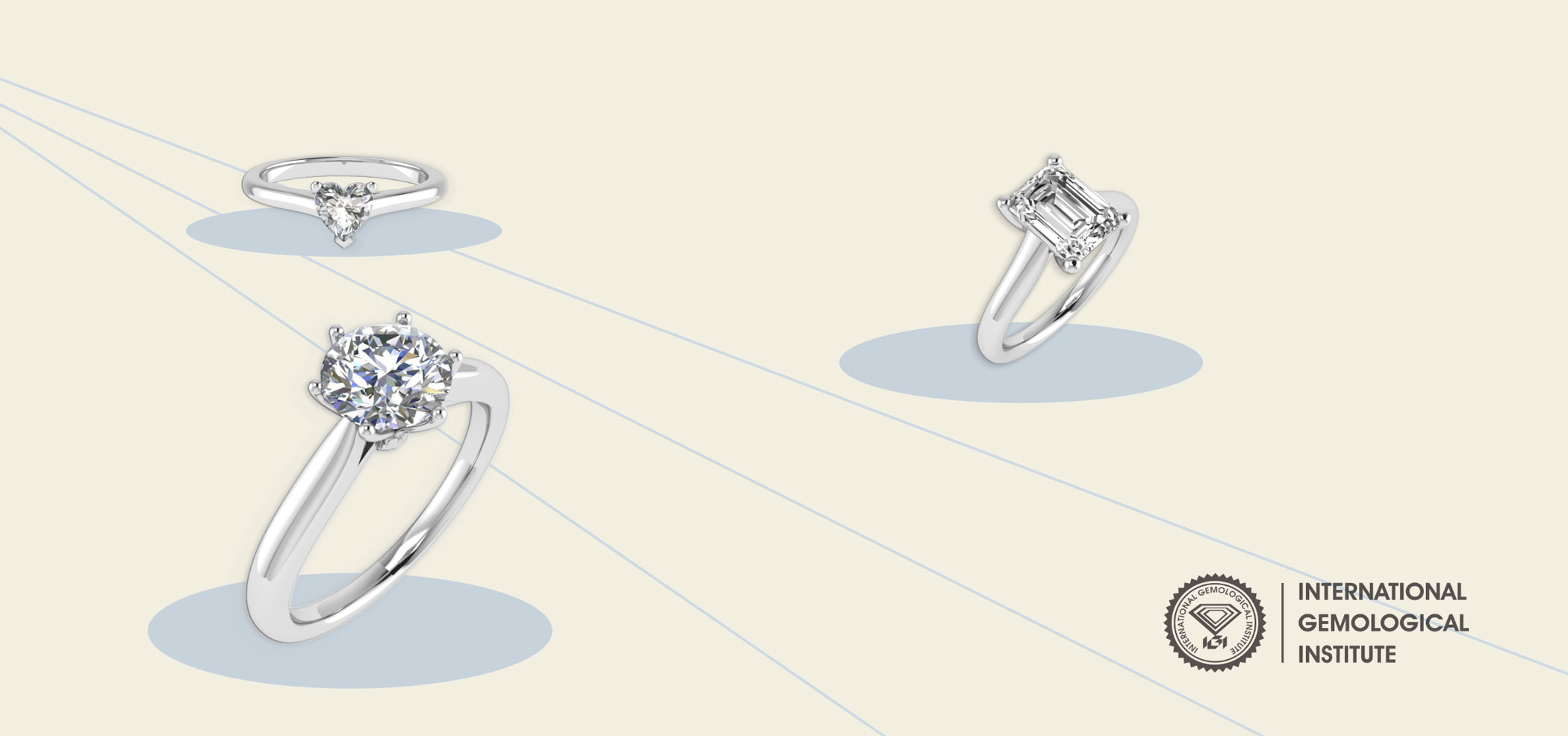 Foto anelli con diamanti