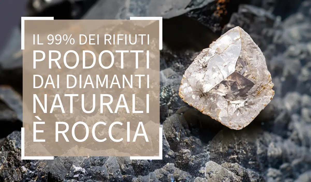 immagine illustrativa della sostenibilità dei diamanti naturali