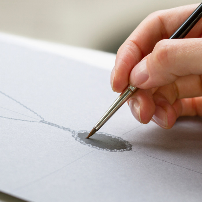 Foto gioielli su misura - disegno a mano