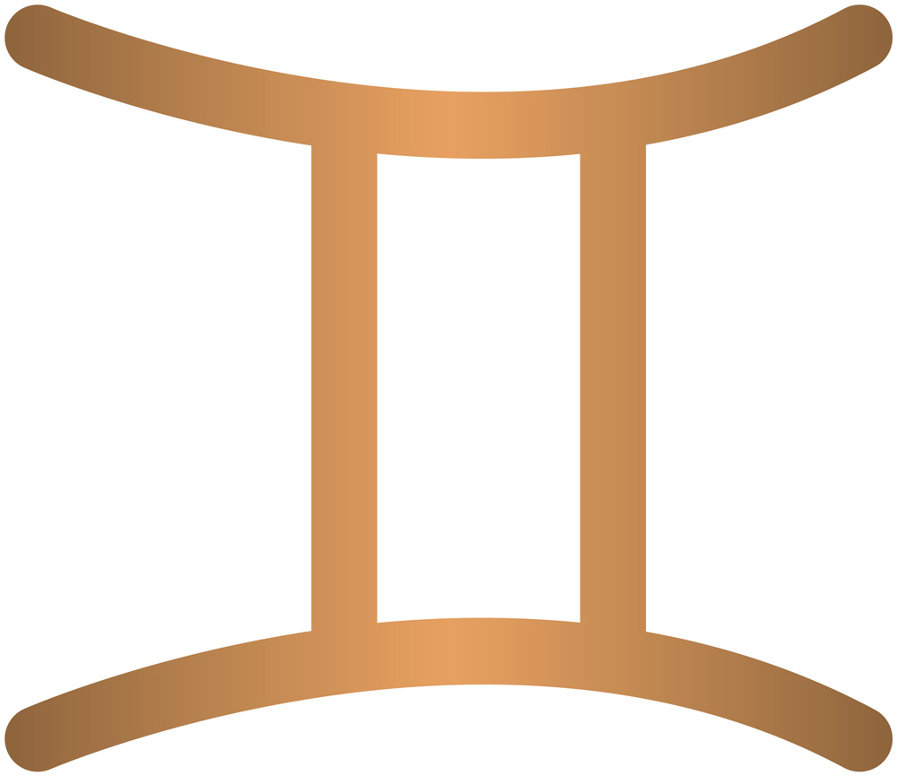 simbolo segno gemelli